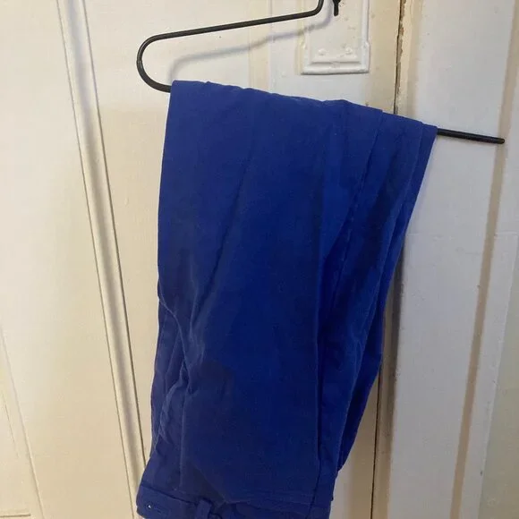 LOUP - Royal Blue TONI Cotton Wide Ankle Leg Pants - Women's XS - Picture 5 of 5